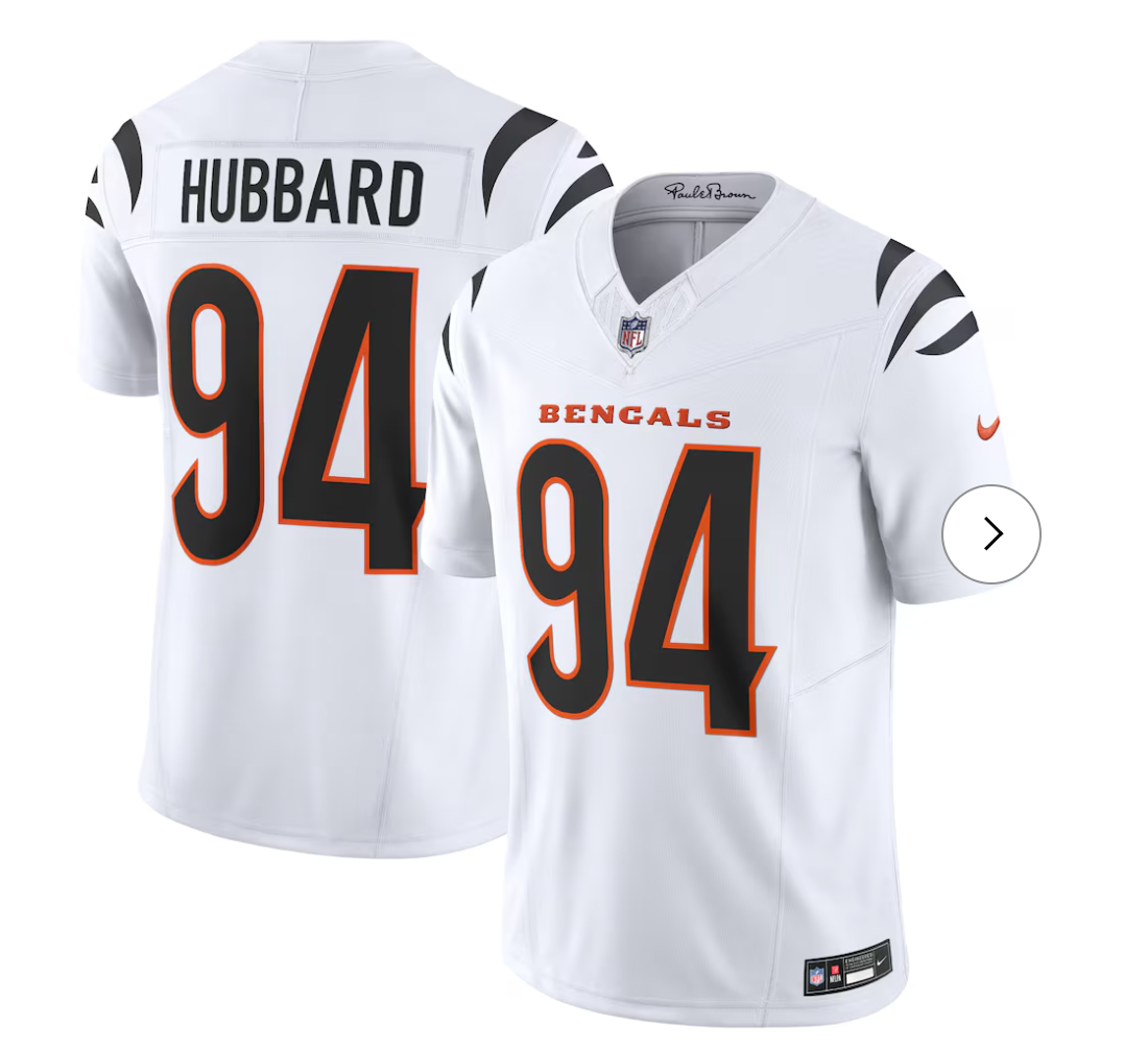 Sam Hubbard Cincinnati Bengals NK Vapor F.U.S.E. Limited Jersey - White