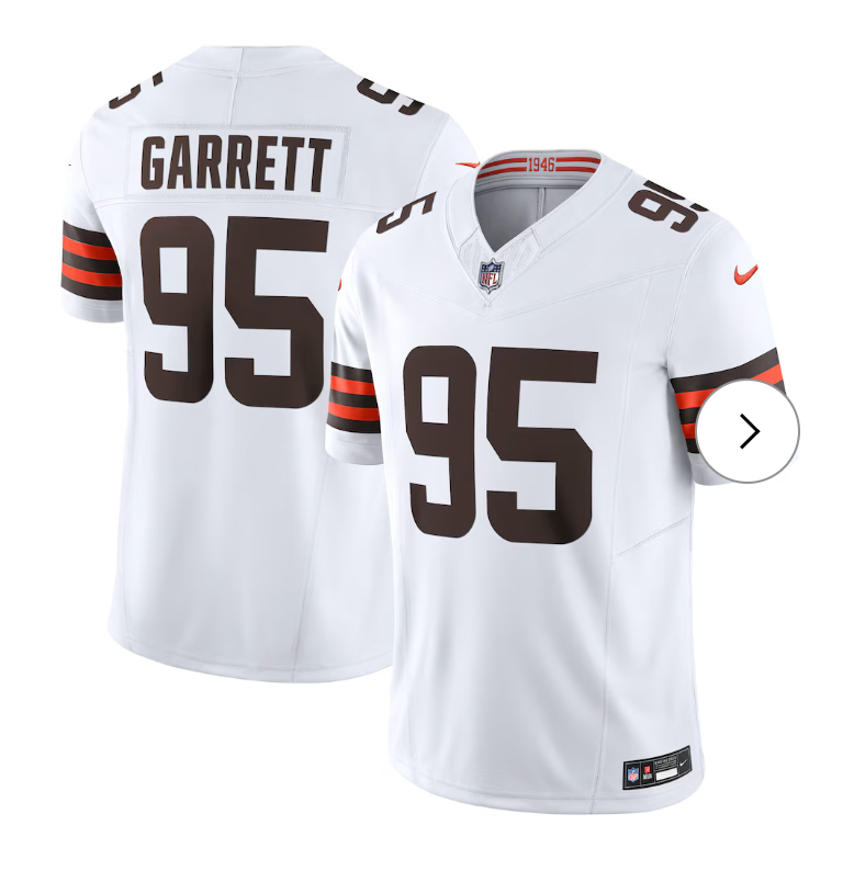 Myles Garrett Cleveland Browns NK Vapor F.U.S.E. Limited Jersey - White