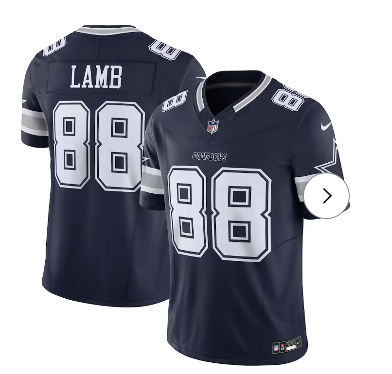 CeeDee Lamb Dallas Cowboys NK Vapor F.U.S.E. Limited Jersey - Navy