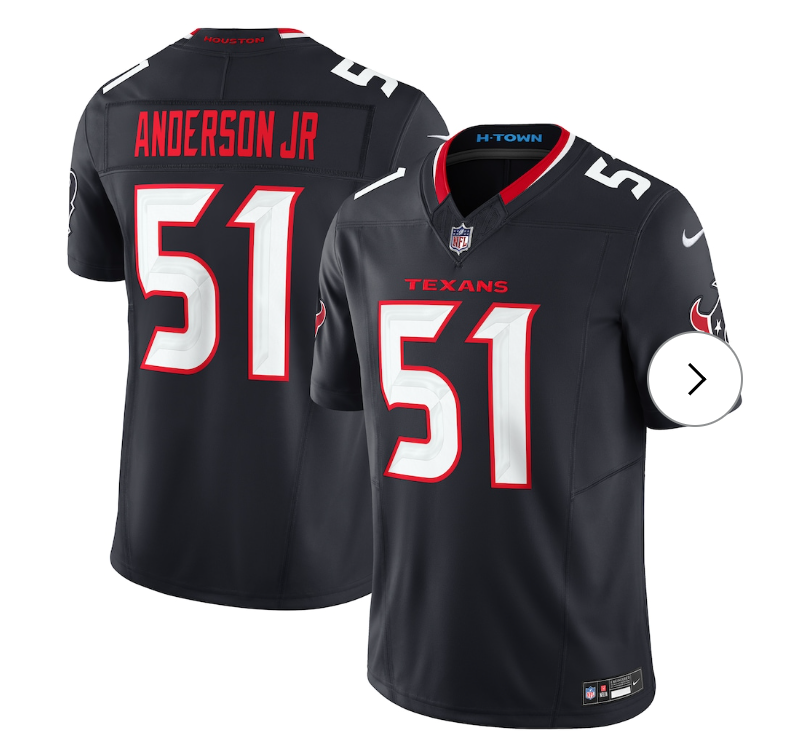 Will Anderson Jr. Houston Texans Nike Vapor F.U.S.E. Limited Jersey - Navy