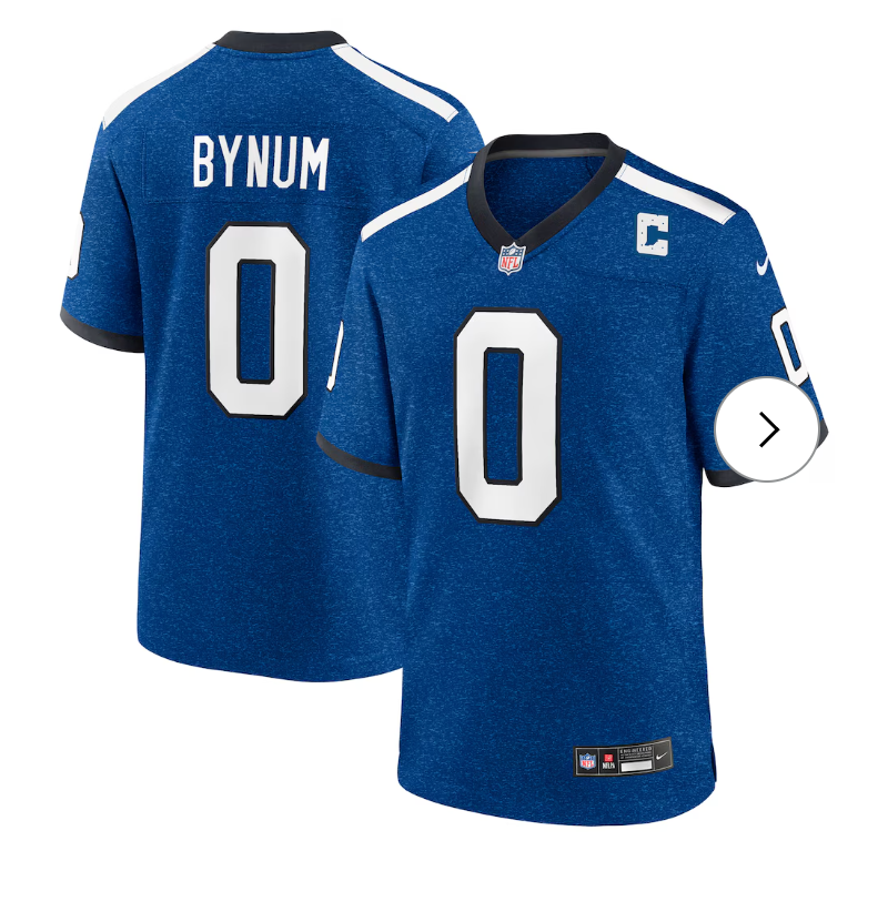 Camryn Bynum Indianapolis Colts Nike Alternate 2 Indiana Nights Game Jersey - Heather Royal