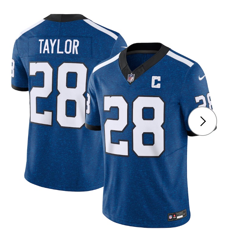 Jonathan Taylor Indianapolis Colts Nike Vapor F.U.S.E. Limited Jersey - Blue
