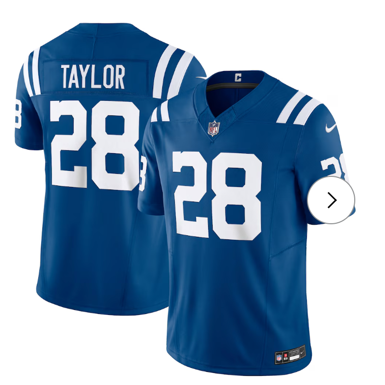 Jonathan Taylor Indianapolis Colts Nike Vapor F.U.S.E. Limited Jersey - Royal