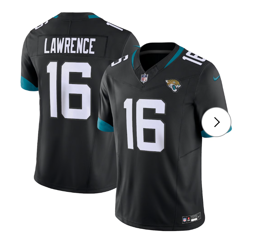 Trevor Lawrence Jacksonville Jaguars Nike Vapor F.U.S.E. Limited Jersey - Black