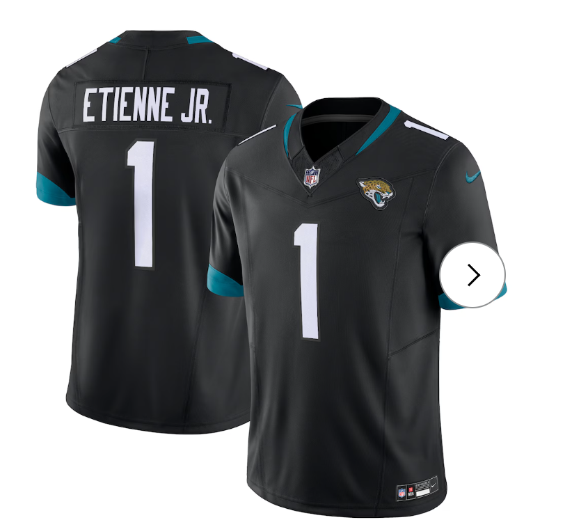 Travis Etienne Jacksonville Jaguars Nike Vapor F.U.S.E. Limited Jersey - Black