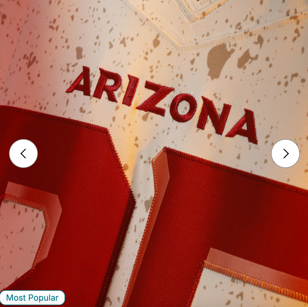 Trey McBride Arizona Cardinals NK 2025 Rivalries Collection Limited Jersey - Natural