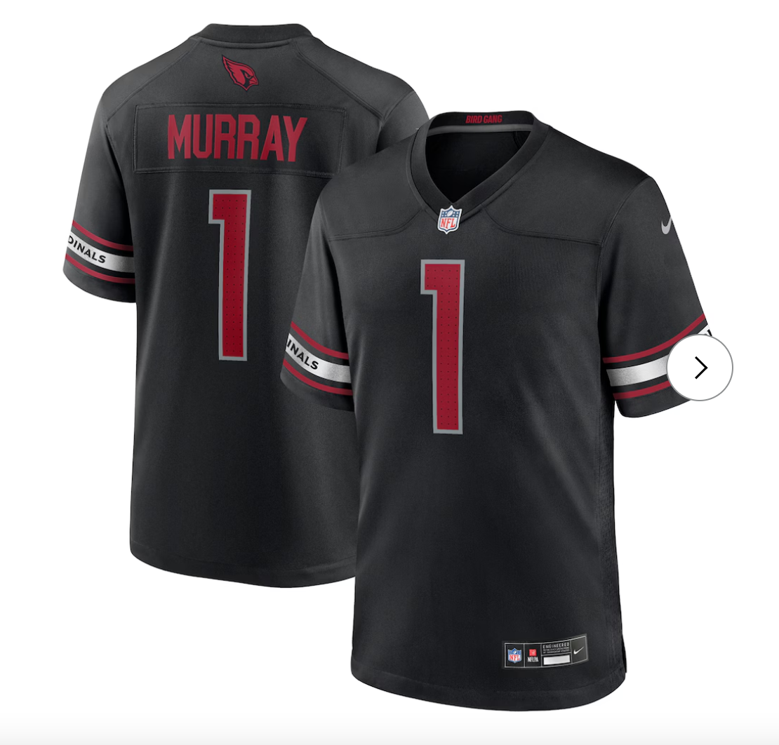 Kyler Murray Arizona Cardinals Nike Game Jersey - Black