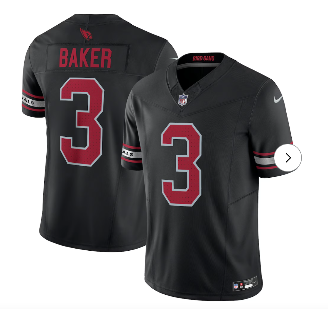 Budda Baker Arizona Cardinals Nike Vapor F.U.S.E. Limited Jersey - Black