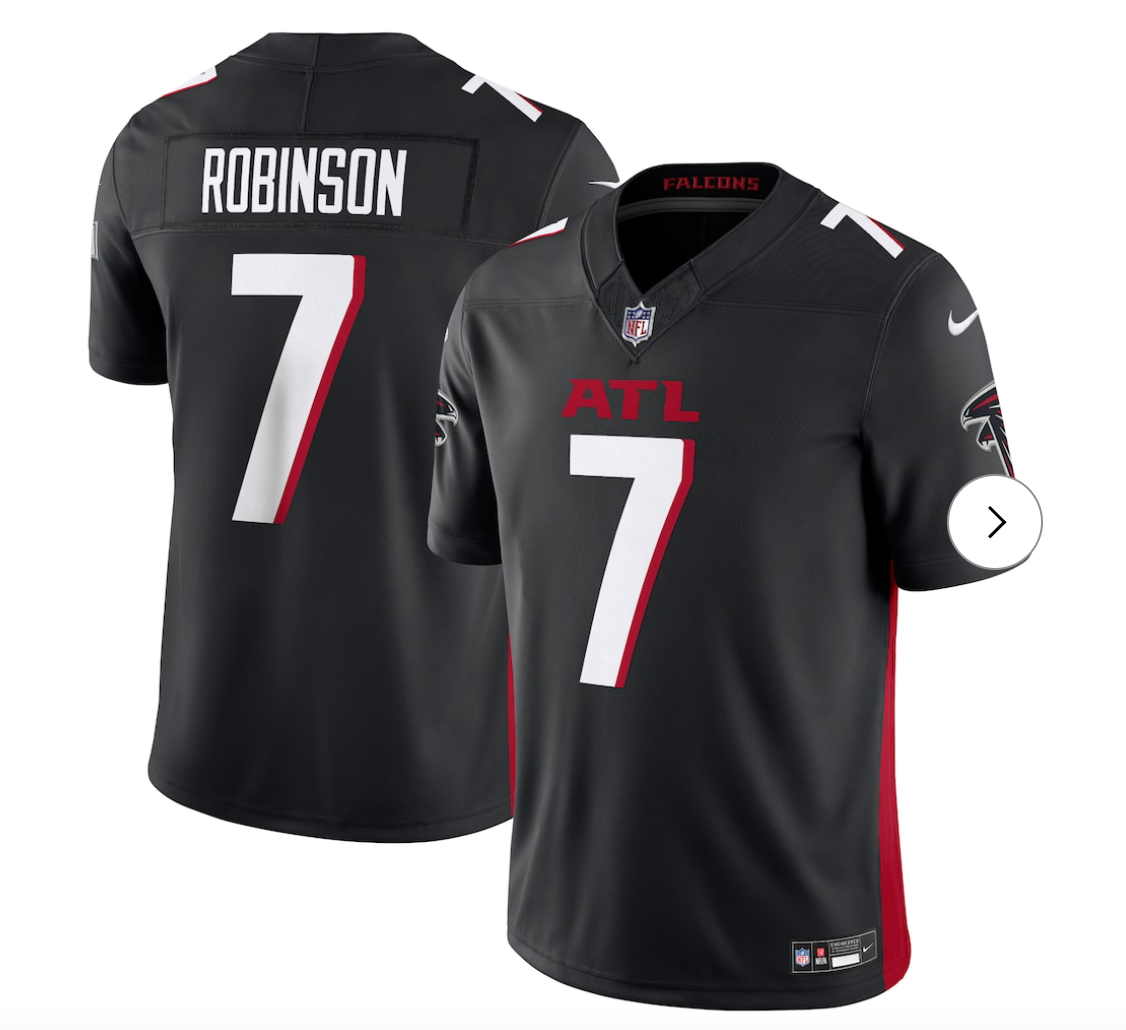 Bijan Robinson Atlanta Falcons NK Vapor F.U.S.E. Limited Jersey - Black
