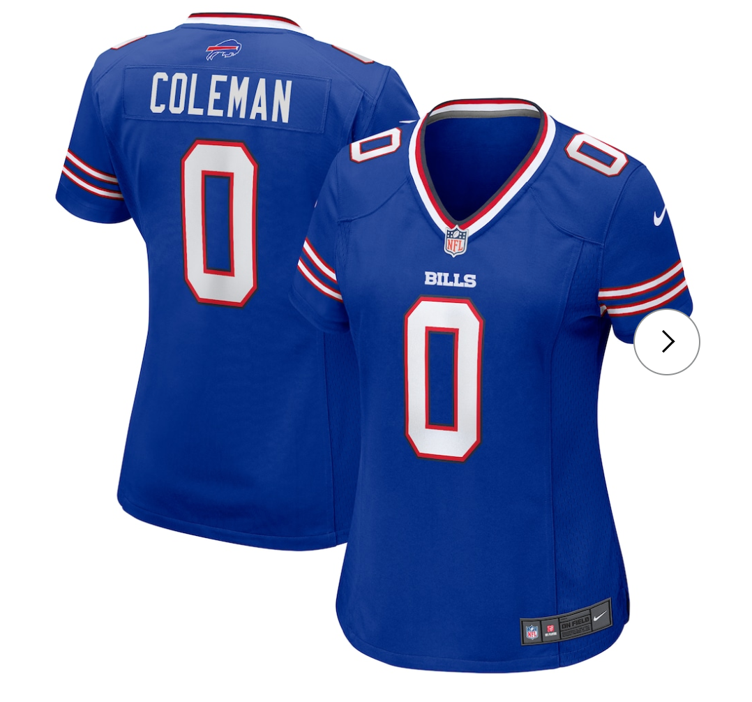 Keon Coleman Buffalo Bills NK Women's Game Jersey - Royal