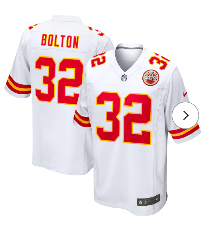Nick Bolton Kansas City Chiefs Nike Away Game Player Jersey - White