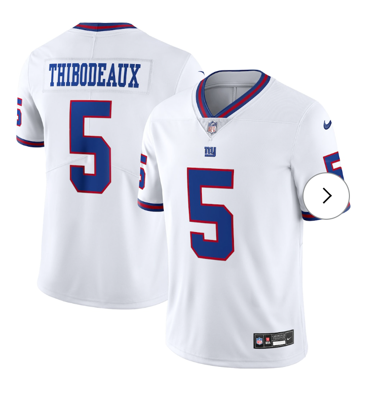 Kayvon Thibodeaux New York Giants Nike Alternate Vapor Untouchable Limited Jersey - White
