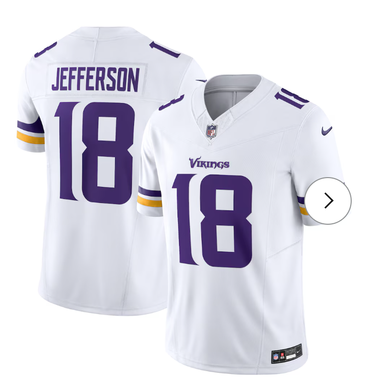 Justin Jefferson Minnesota Vikings Nike Vapor F.U.S.E. Limited Jersey - White