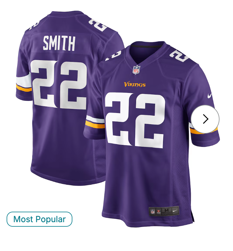 Harrison Smith Minnesota Vikings Nike Game Jersey - Purple