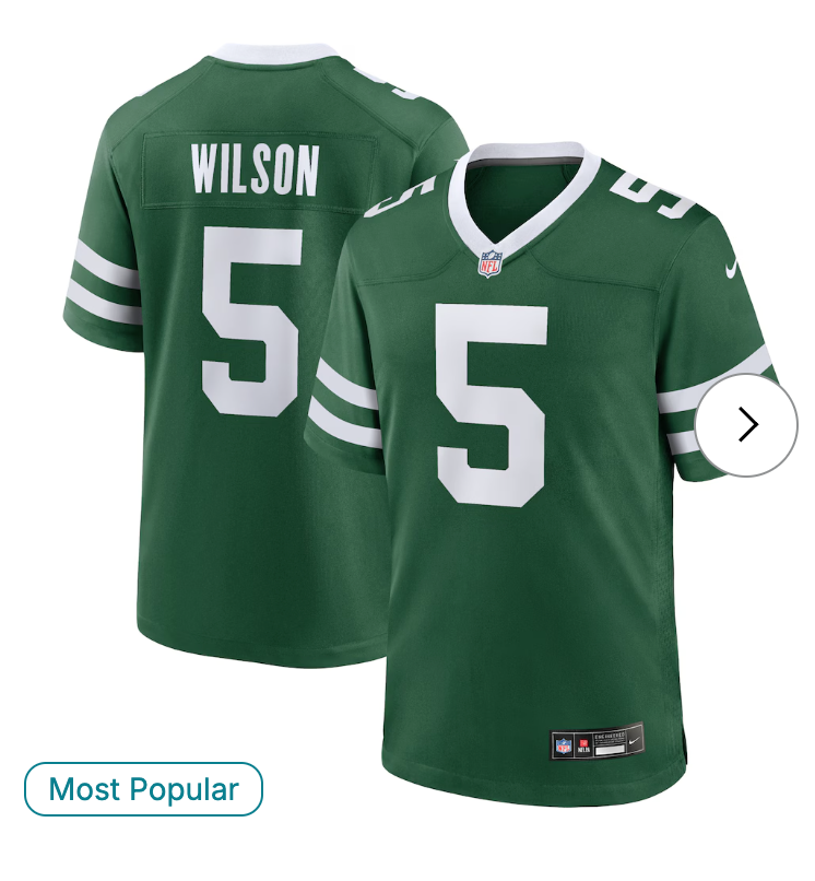 Garrett Wilson New York Jets Nike Game Jersey - Legacy Green