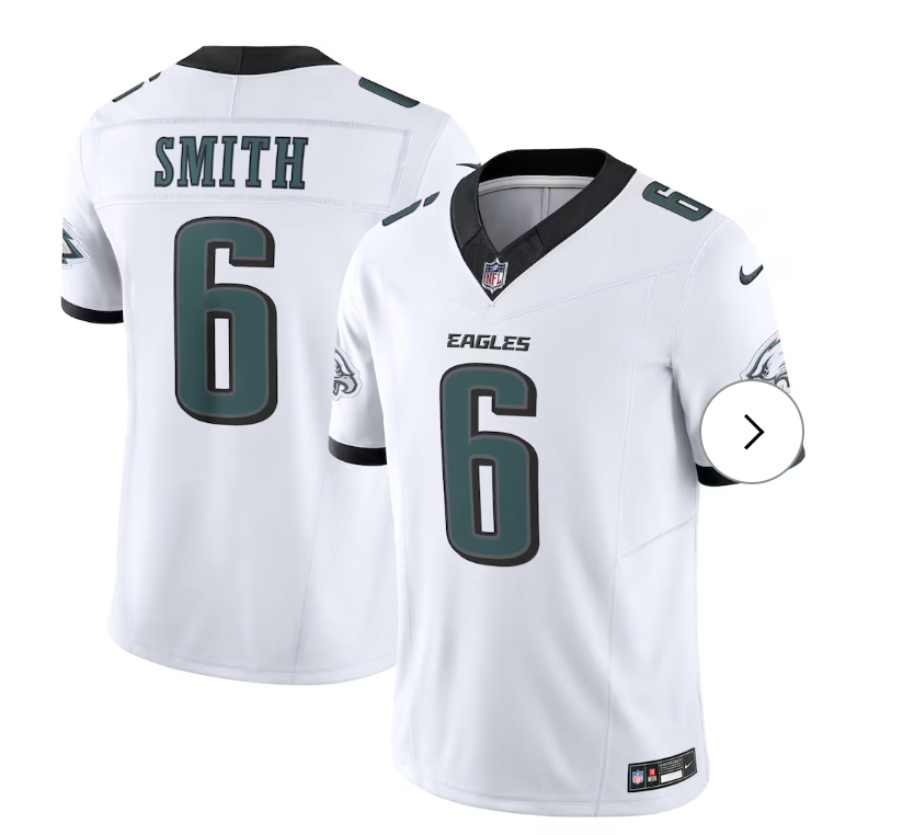 DeVonta Smith Philadelphia Eagles Nike Vapor F.U.S.E. Limited Jersey - White