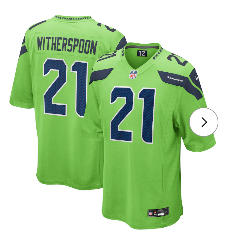 Devon Witherspoon Seattle Seahawks Nike Game Jersey - Neon Green
